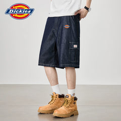 Diesel Dickies loose denim shorts suitable for men's summer thin American workwear five quarter pants M