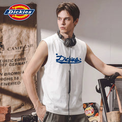 Dickies Emperor Cool Suitable American Printed Letter Short sleeved Tank Top Summer Sleeveless Men's Thin Basic Top Y