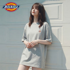 Dickies Emperor Cool Suitable Short Sleeve T-shirt for Women's Summer New Style American Loose Cotton Round Neck Top Trendy Cool Style m
