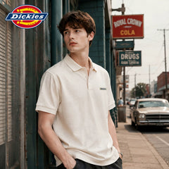 Diesel Dickies summer new short sleeved polo shirt men's round neck pullover top Y