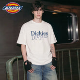 Dickies Emperor Cool Suitable Double layered Color Overlapping Short sleeved T-shirt Men's Summer Cotton Loose Round Neck Half Sleeve Top M