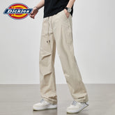 Dickies Emperor Cool Bending Knife Wrinkle Casual Pants for Men in Summer, Thin, Trendy, Loose, Straight, Wide Leg, Long Pants M