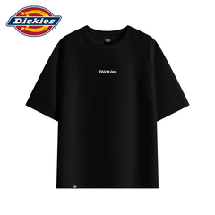 Dickies short sleeved T-shirt men's 2026 summer new high-quality heavyweight deconstruction splicing half sleeved loose T-shirt A