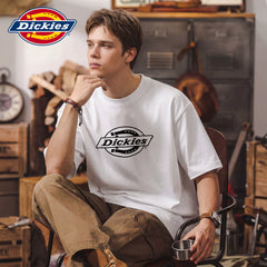 Dickies classic American T-shirt short sleeved men's soft casual T-shirt summer thin five quarter sleeve Y