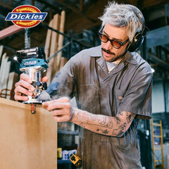 Dickies Cool Autumn workwear casual short sleeved jumpsuit long pants double-sided zipper jumpsuit men's bottoms J