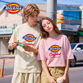 Dickies Cool Summer Thin Short Sleeve T-shirt Couple's Letter Printed Half Sleeve Loose Round Neck Top Y