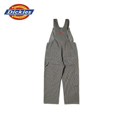 Dickies Emperor Cool Spring and Autumn Classic Striped Strap Pants with Multiple Pockets and One Piece Work Pants for Couples J