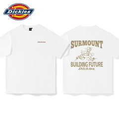 Dickies American retro pure cotton men's short sleeved loose casual trend versatile plus size round neck T-shirt half sleeve A
