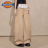 Dickies Emperor Cool Suitable High Waist Wide Leg Jeans for Women 2026 Lace Lace workwear Style Relaxation Bending Knife Pants M
