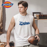 Dickies Emperor Cool Suitable American Printed Letter Short sleeved Tank Top Summer Sleeveless Men's Thin Basic Top Y
