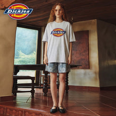 Dickies Emperor Cool Suitable Short sleeved T-shirt for Women's New Trendy Brand Loose and Versatile Round Neck Printed Casual Simple Top m