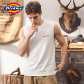 Dickies Emperor Cool Suitable Thin Printed Classic Letter Short Sleeve Tank Top Summer Sleeveless Men's Basic Top Y