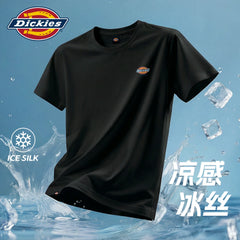 Dickies Men's Short sleeved T-shirt Lightweight 2026 New Sport Quick drying Sweat absorbing Breathable Cool Feeling Ice Silk Half Sleeve A