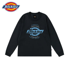 Dickies' new soft long sleeved T-shirt for spring, men's round neck American T-shirt with printed upper garment Y