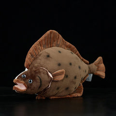Flounder Flat Fish Soft Stuffed Plush Toy
