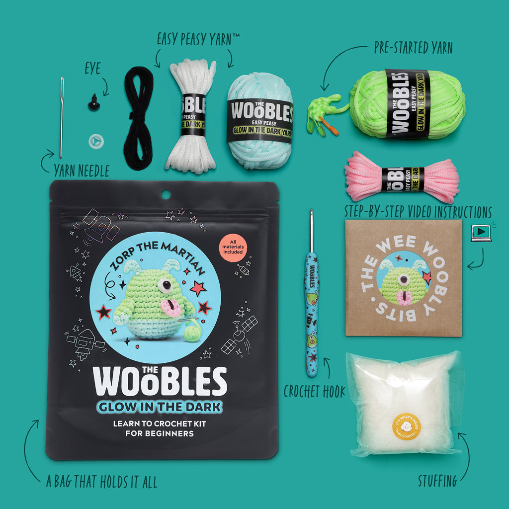 Zorp the Martian Crochet Kit