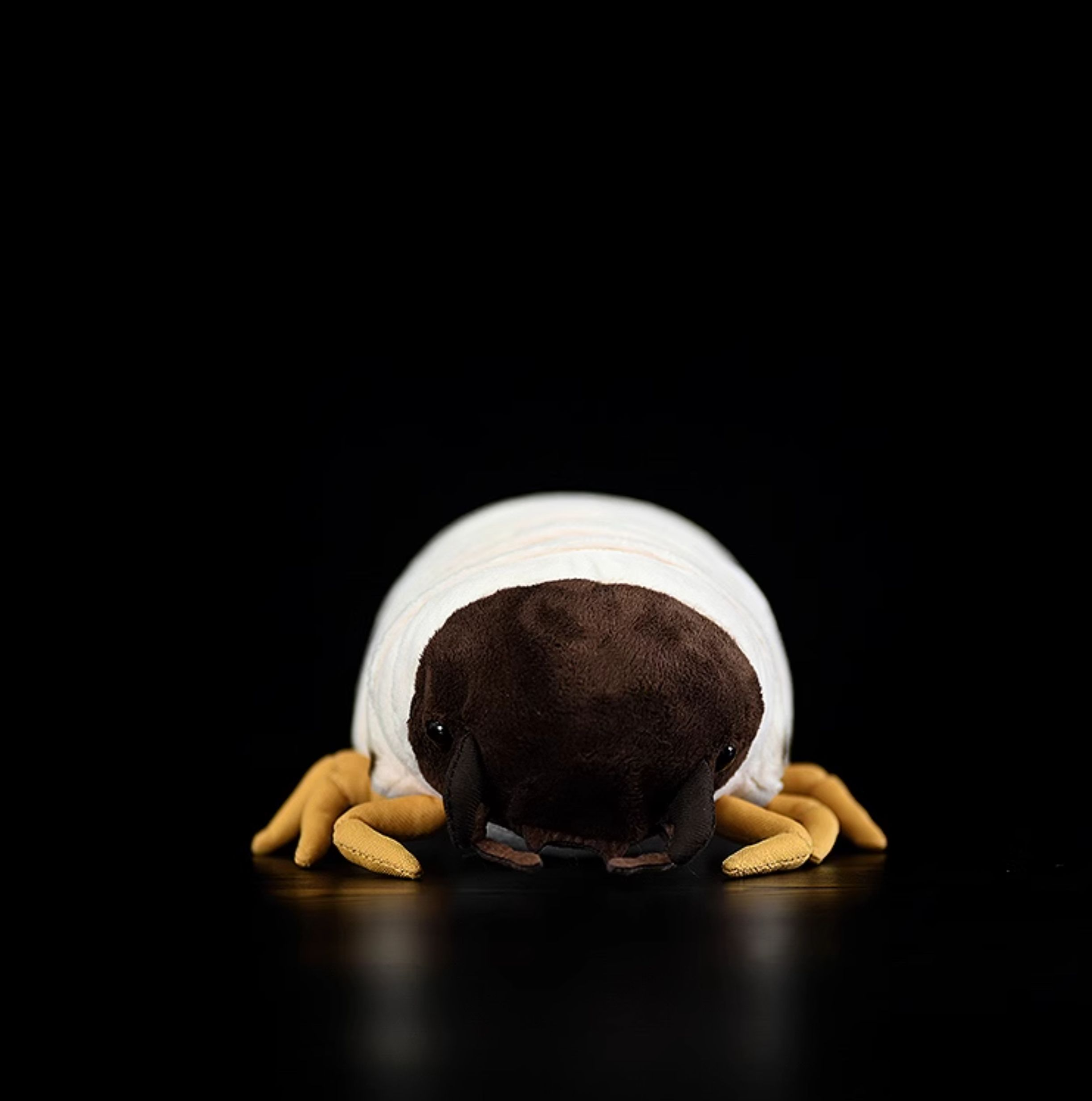White Grub Soft Stuffed Plush Toy
