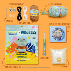 Squidward Tentacles Crochet Kit