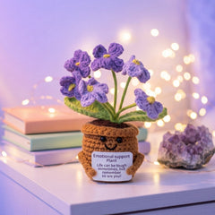 Handmade Emotional Support Plant Forget Me Not