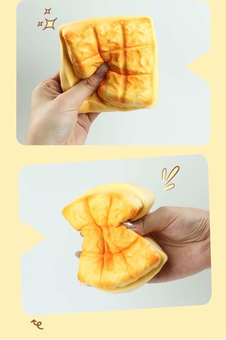 Toast Slow Rising Squishy Stress Relief Decompression Toy