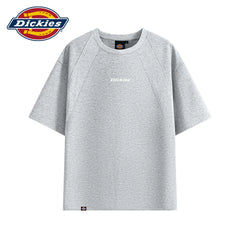 Dickies short sleeved T-shirt men's 2026 summer new high-quality heavyweight deconstruction splicing half sleeved loose T-shirt A