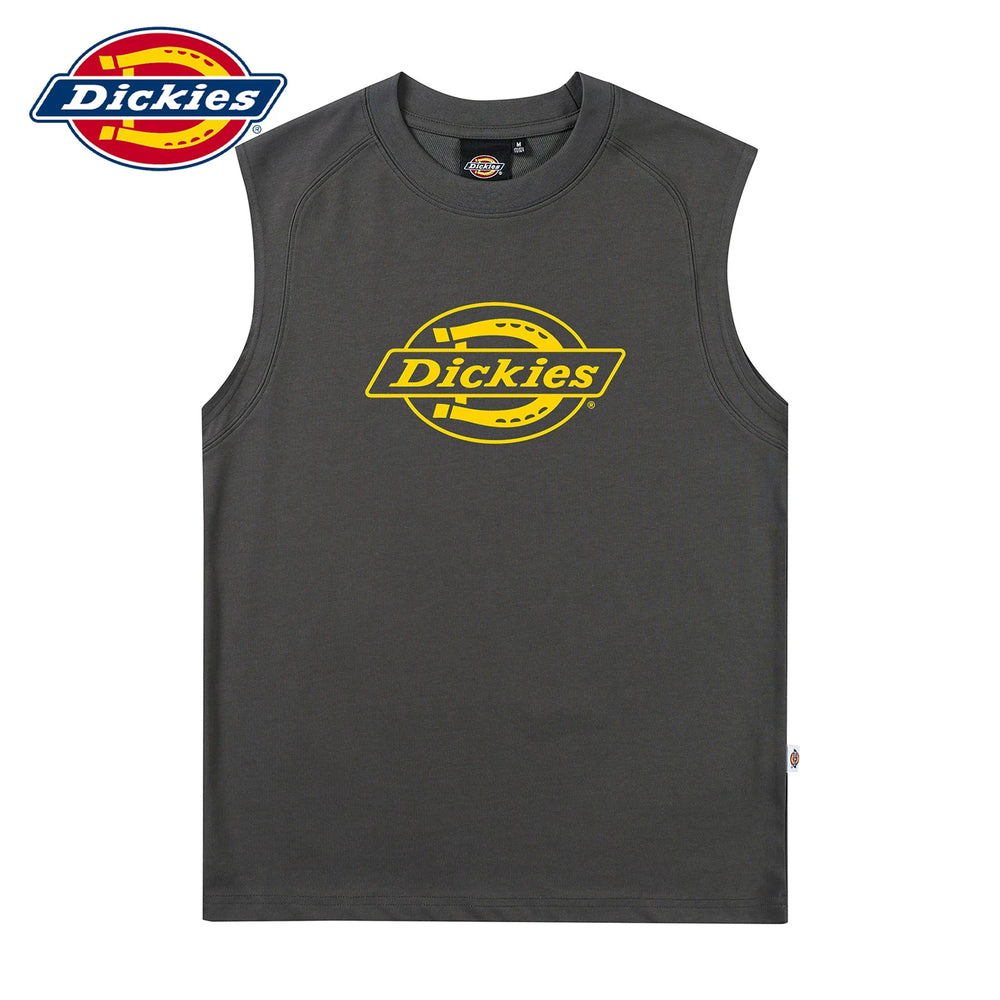 Dickies Emperor Cool Suitable Printed Letter Short sleeved Tank Top 2026 Summer Casual Men's Breathable Sleeveless Upper Clothes Y