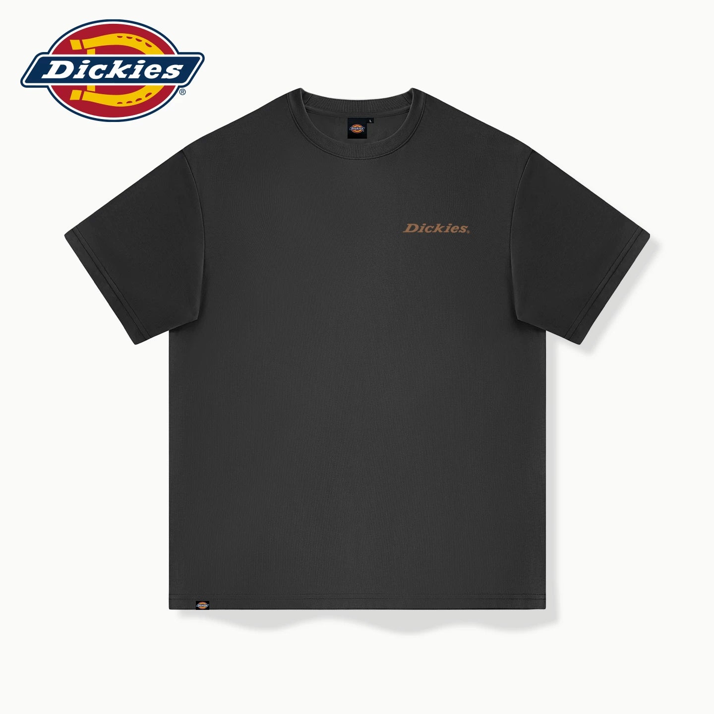 Dickies heavyweight pure cotton short sleeved T-shirt for men, 2026 new summer American casual loose slimming half sleeve A