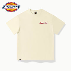 Dickies short sleeved men's 2026 new summer simple unisex couple's summer outfit, high-quality pure cotton half sleeved A