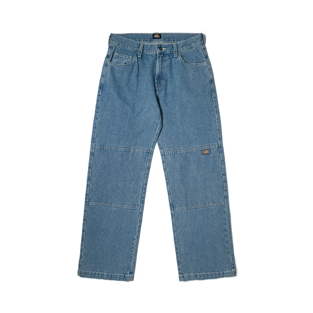 Dickies Emperor Cool 2026 Spring and Autumn Loose Washed Cowboy Double Knee Pants Retro Blue Bull Loose Work Pants J