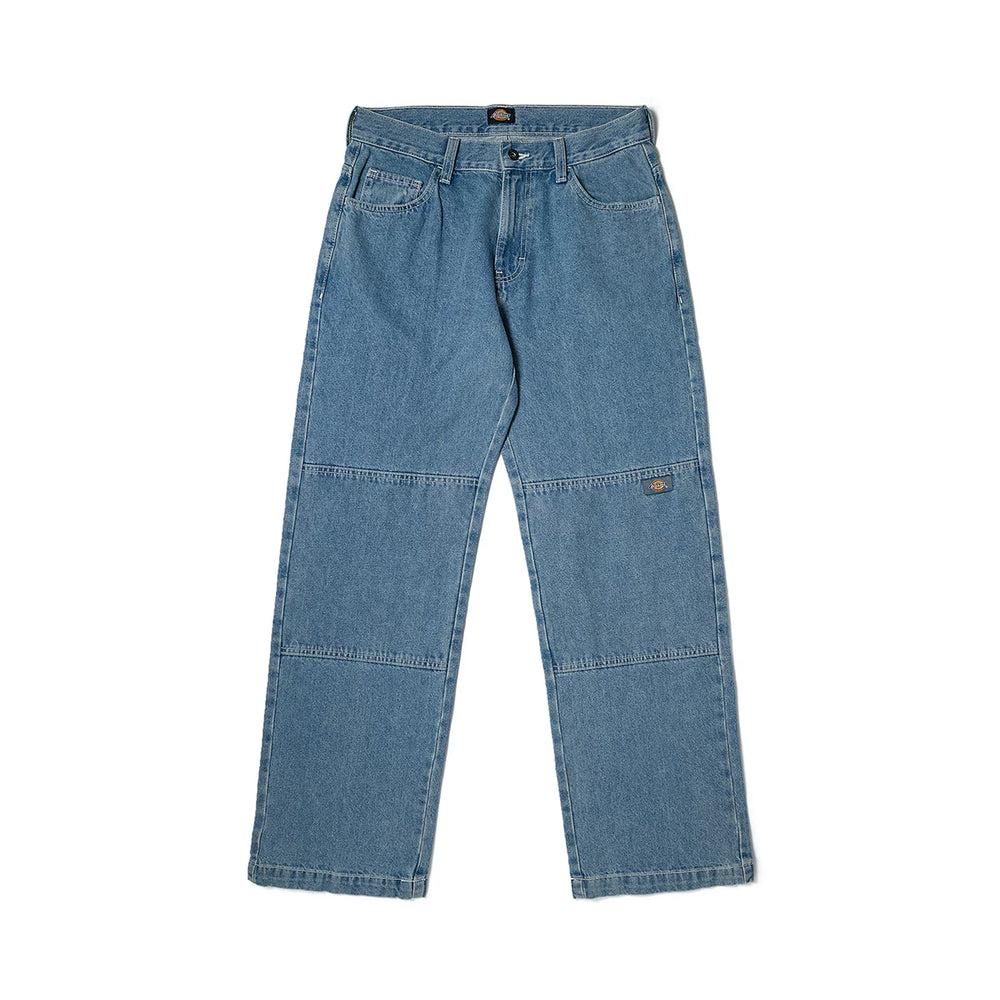 Dickies Emperor Cool 2026 Spring and Autumn Loose Washed Cowboy Double Knee Pants Retro Blue Bull Loose Work Pants J