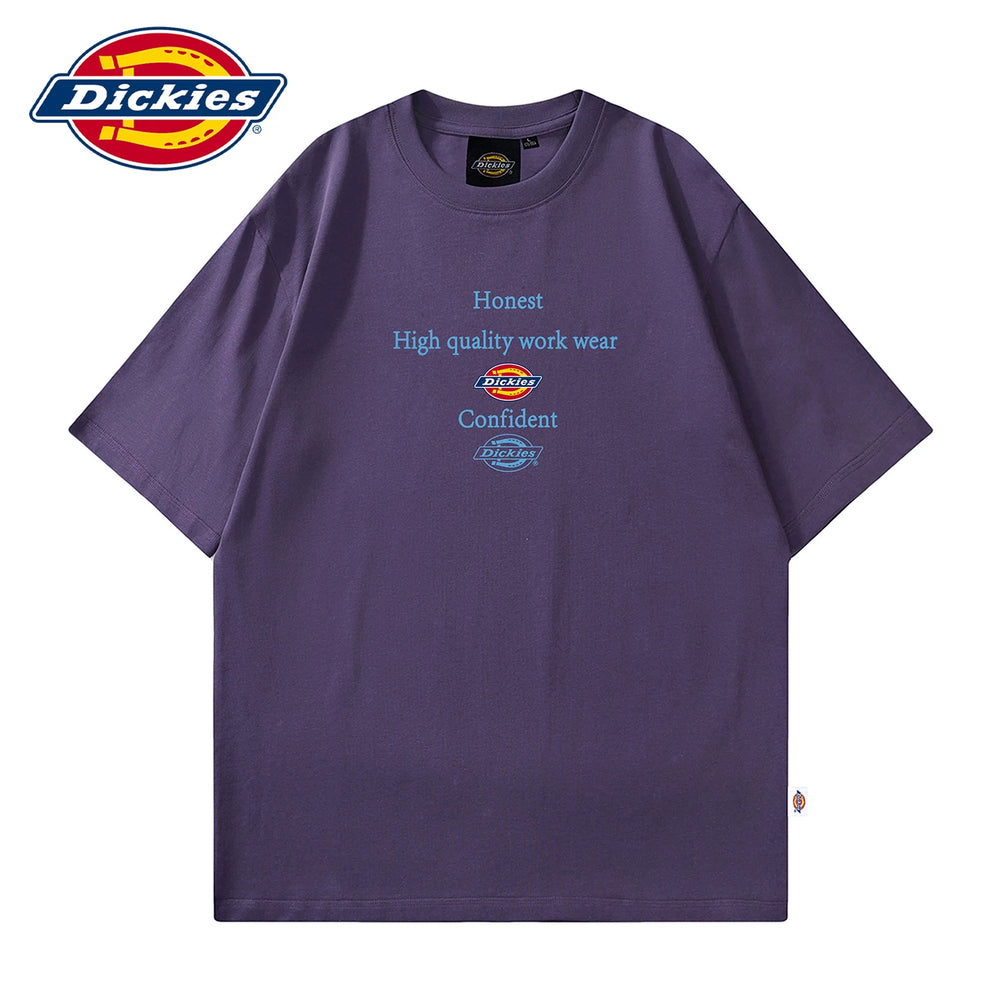 Dickies Cool American Printed Classic Short Sleeve Half Sleeve Thin Summer Men's Soft Breathable T-shirt Y