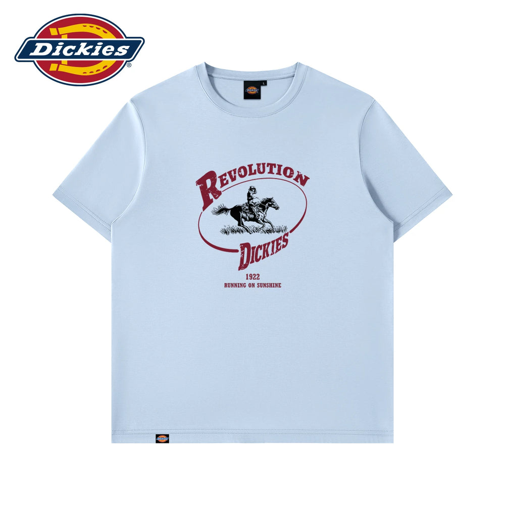 Ice silk Dickies cool quick drying T-shirt 26 summer new item unisex couple outfit summer short sleeved A