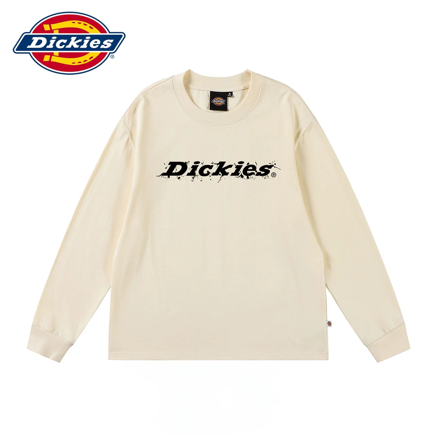 Dickies Cool American Printed New Long Sleeve T-shirt Soft Men's 2026 Spring and Autumn Loose T-shirt Y
