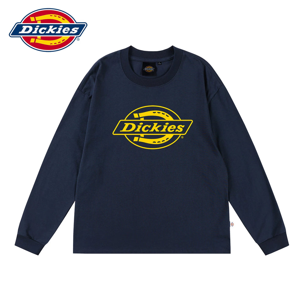 Dickies Cool Spring Autumn New Soft Long Sleeve T-shirt 2026 Men's Classic American Printed Top Y