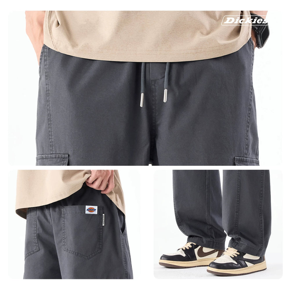 Dickies Emperor Cool Suitable Thin Loose workwear Casual woven pants Men's summer loose straight leg sports pants Y