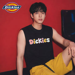 Dickies Emperor Cool Dopamine Printed Tank Top Men's Summer Thin Wear Off Shoulder Sleeveless T-shirt M