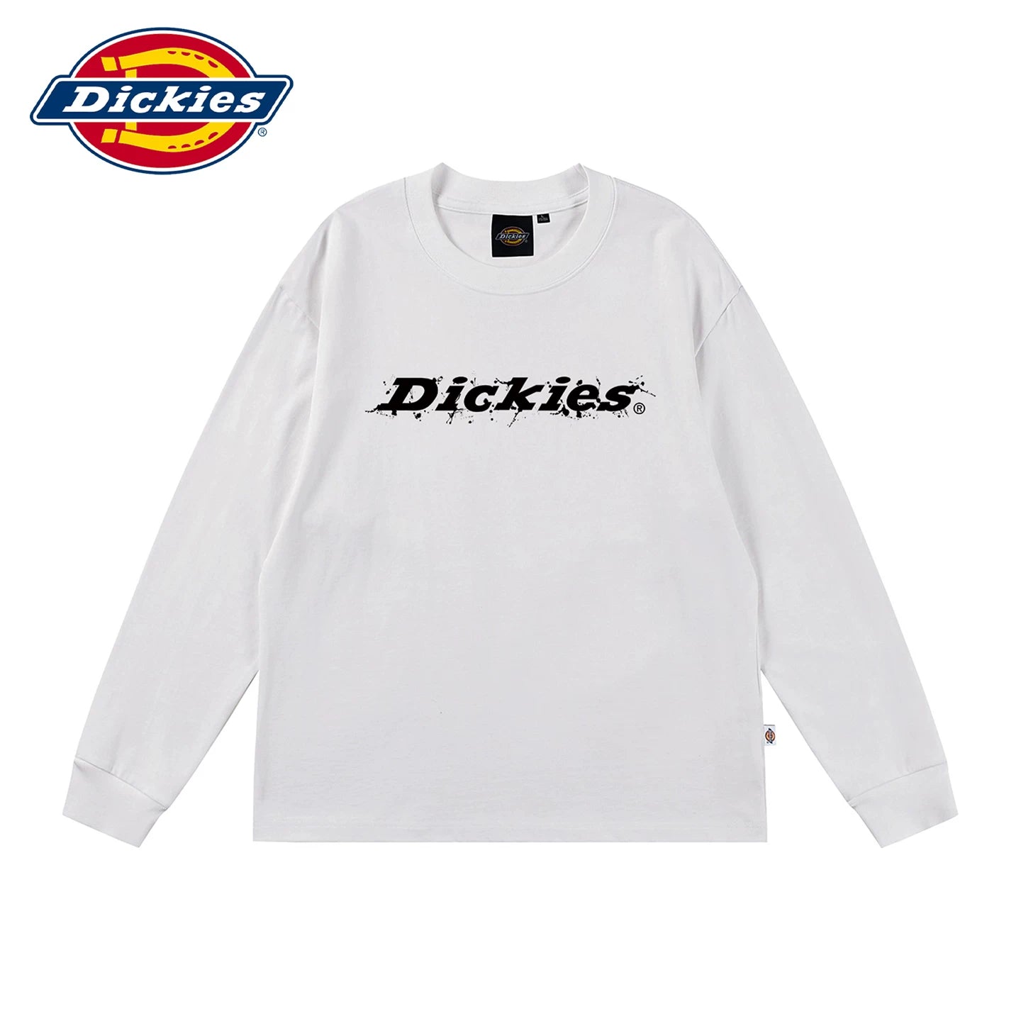 Dickies Cool American Printed New Long Sleeve T-shirt Soft Men's 2026 Spring and Autumn Loose T-shirt Y