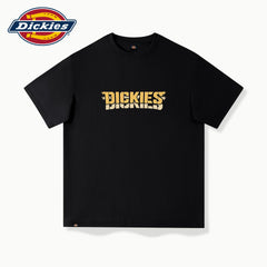 Dickies high-quality pure cotton short sleeved T-shirt for men, 26 new styles for summer, loose and slimming, black plus half sleeve A