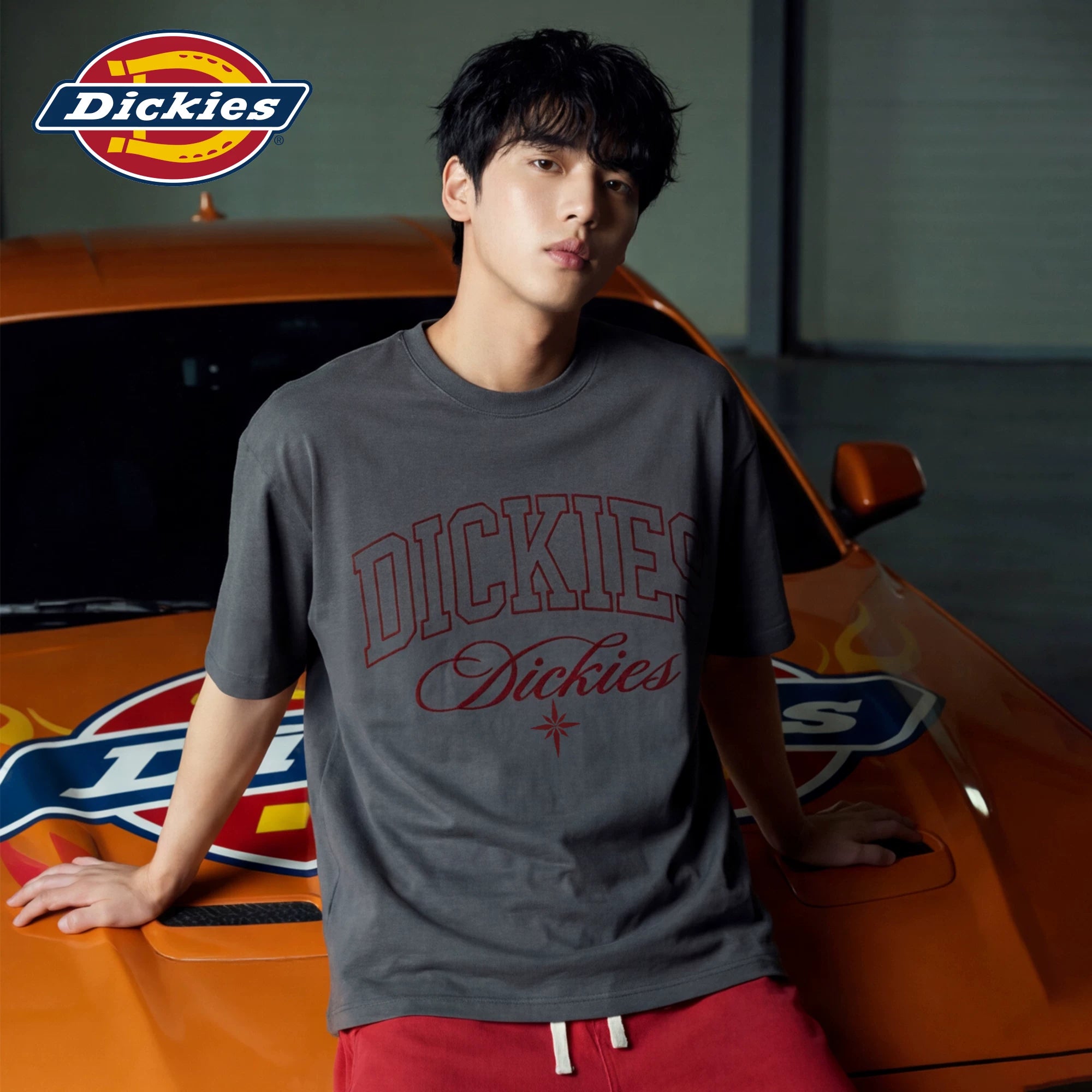 Dickies Cool Summer Pure Cotton Half Sleeve Casual T-shirt Men's Trendy Brand American Loose Versatile Short Sleeve Top M