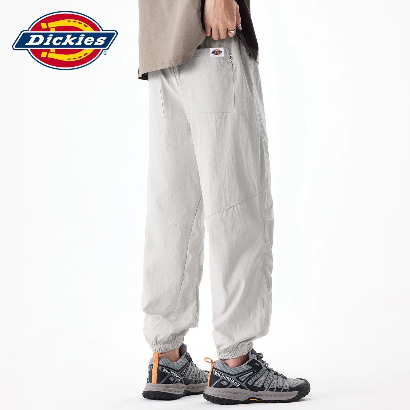 Dickies Cool Summer Drawstring Design Casual Leg Tight Pants Men's American Thin Drop Woven Pants Y