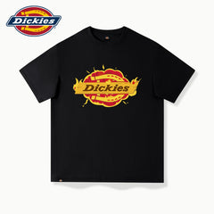Dickies Men's Short sleeved T-shirt Summer 2026 New Loose Large High quality American Street T-shirt A