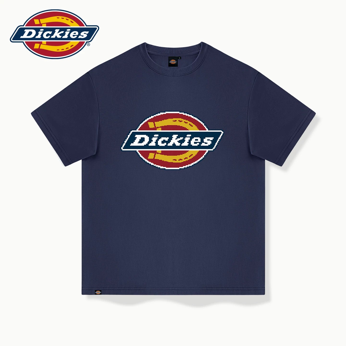 Dickies short sleeved men's 2026 new style American retro high-quality classic logo men's summer T-shirt A