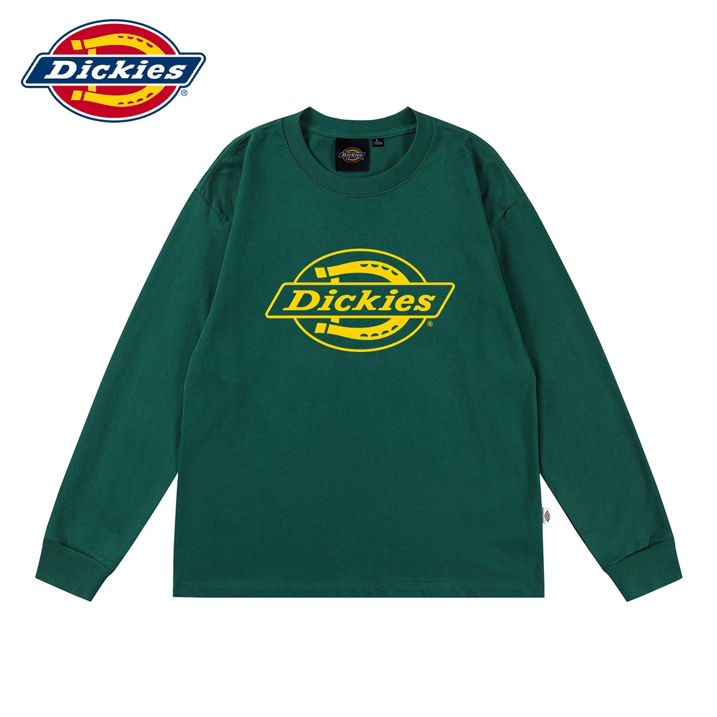 Dickies Cool Spring Autumn New Soft Long Sleeve T-shirt 2026 Men's Classic American Printed Top Y