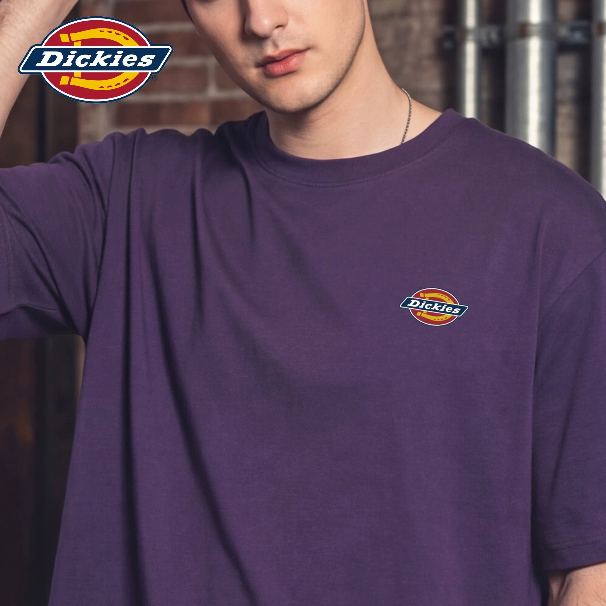 Dickies Emperor Cool Suitable Short sleeved Men's American New Loose Cotton Simple Comfortable Trendy Brand Trendy Printed T-shirt M