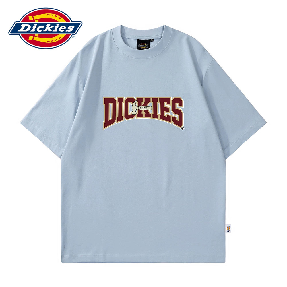 Dickies Cool Summer Soft Thin Short Sleeve T-shirt Loose Men's Classic Printed Letter T-shirt Y
