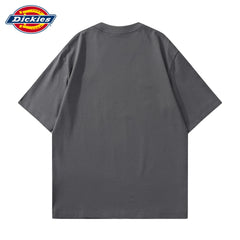 Dickies Cool Summer T-shirt New Short Sleeve American Printed Half Sleeve Shirt Men's Round Neck Thin T-shirt Y