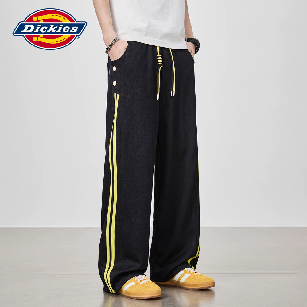 Dickies Emperor Cool Suitable Side Striped Bent Knife Casual Pants Men's Summer Splicing Color Contrasting Loose Straight Leg Wide Leg Pants M