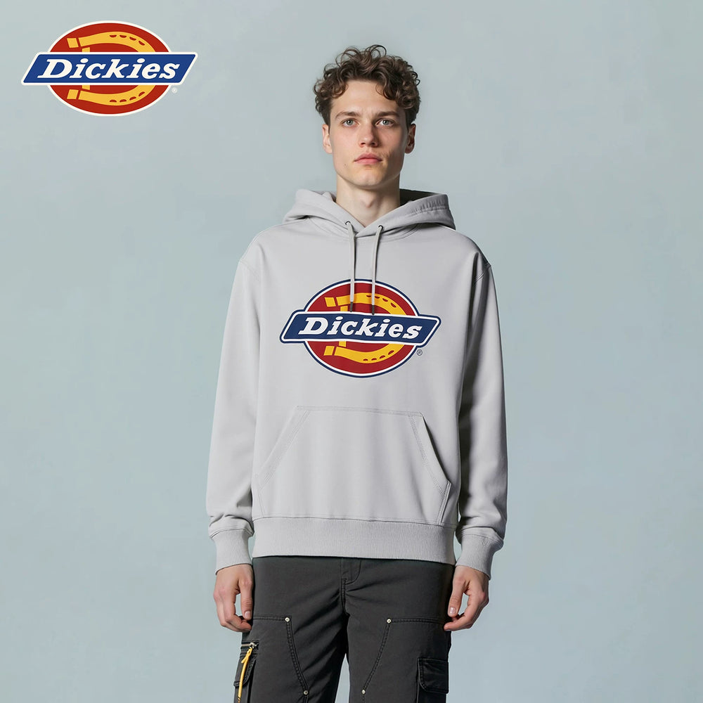 Dickies Emperor Cool 26 Spring and Autumn Classic Three Color Big LOGO Hoodie with looped fabric print hoodie for couples J