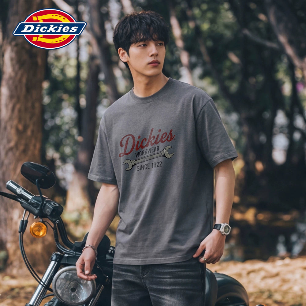 Dickies Emperor Cool Suitable Short sleeved Men's New American Pure Cotton Breathable Advanced Comfortable Hanging Loose Versatile T-shirt M