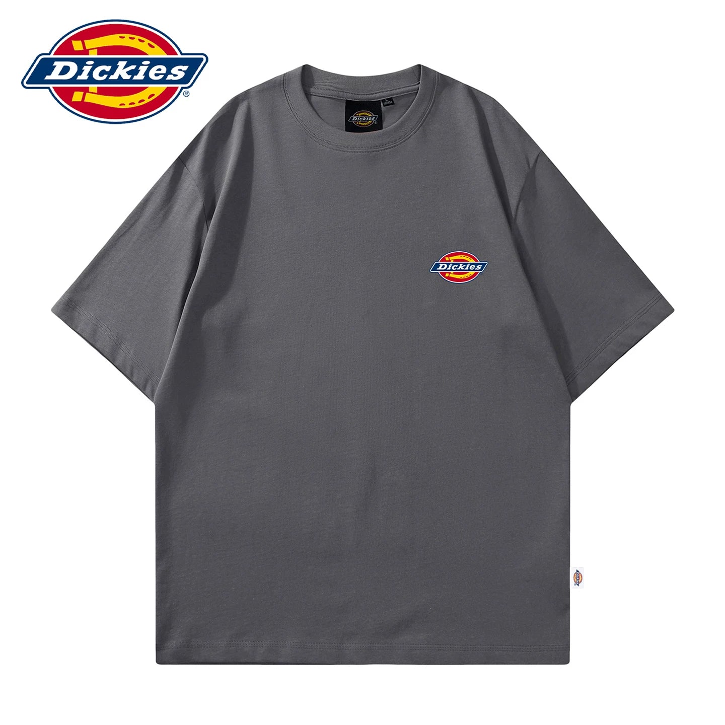 Dickies Cool Summer Thin Classic Small Label Printed Short Sleeve T-shirt for Men's Casual Soft Half Sleeve Shirt Y